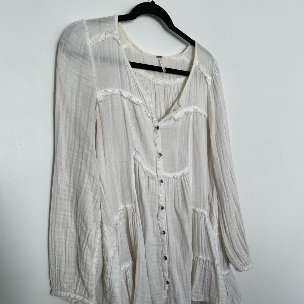 Tiered Peasant Blouse